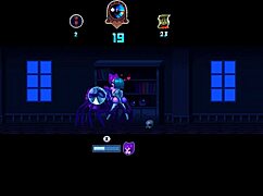 Haunted hump house episode 1: ghost chases futa monster girl for cum.